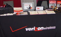 Photo of Verizon Booth
