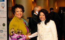 Photo of Ms. Janice Marshall and Ms. Lessie Price