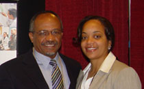 Photo of Dr. Sabra C. Slaughter and Ms. Tracey Waring Smith