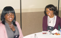 Photo of Ms. Monique Hill and Ms. Claudia Cartledge